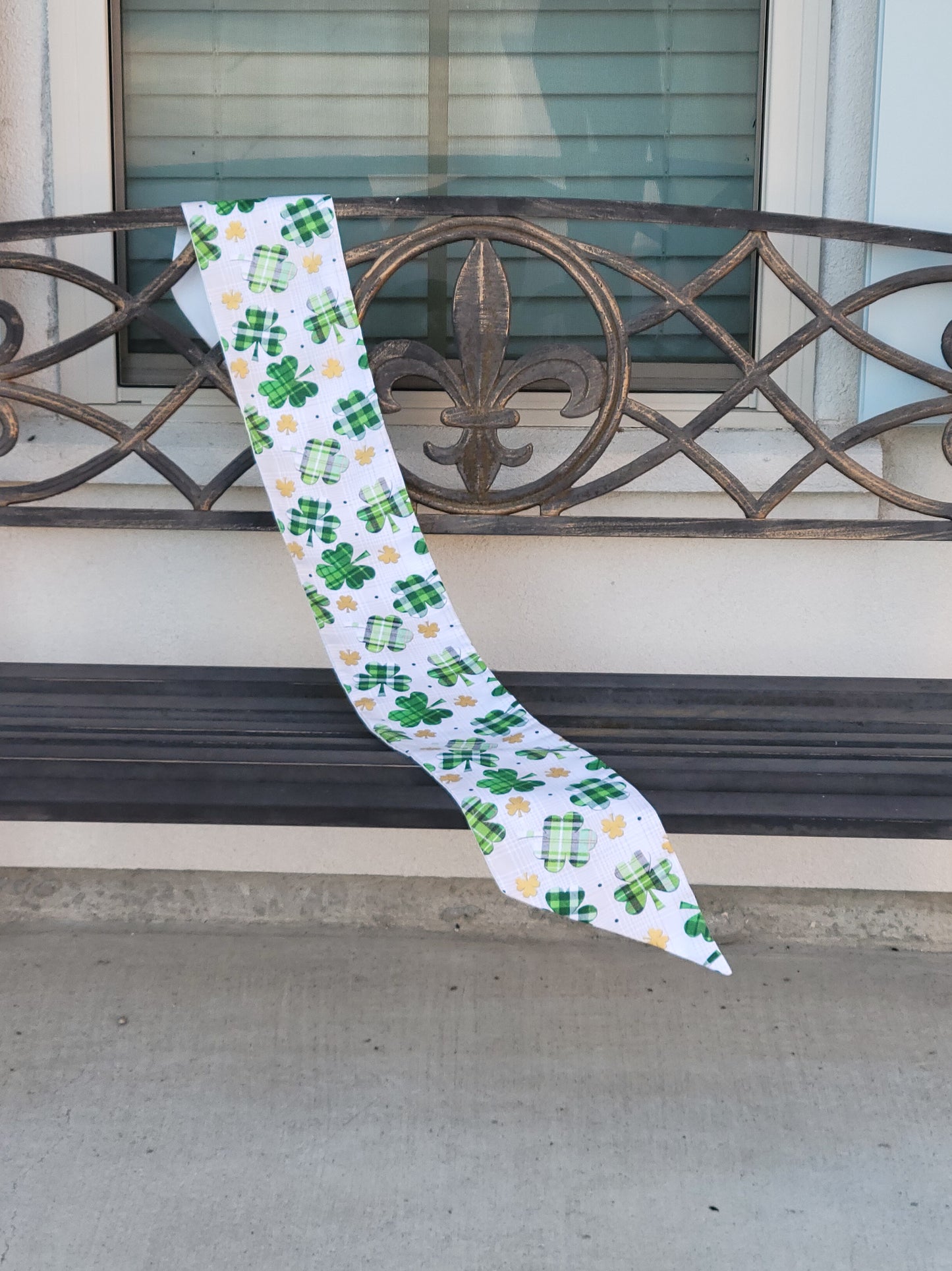 St. Patrick's Day Wreath Sash